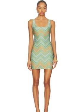 PQ Swim Zigzag Mini Dress